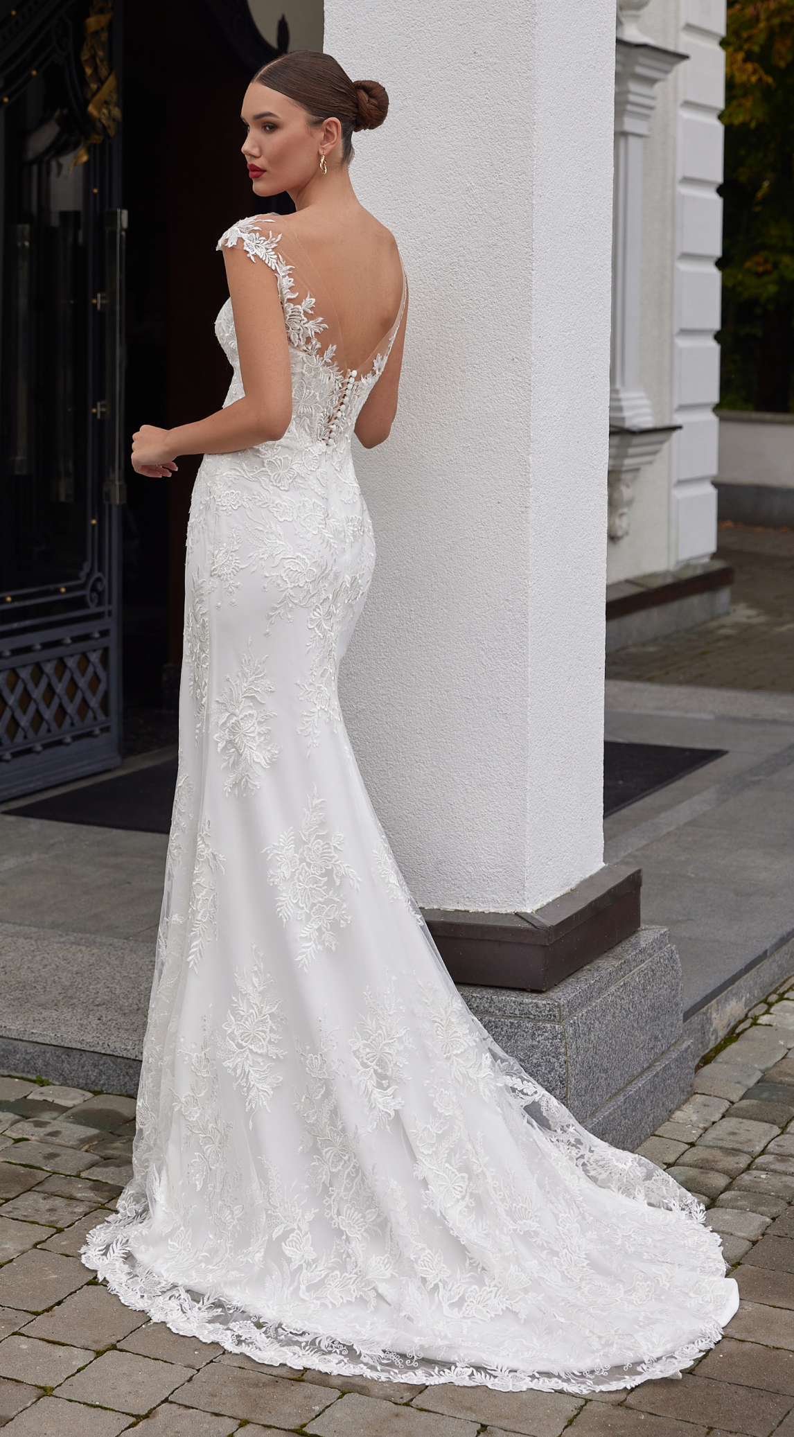Vestido de Novia Anna — Corte Sirena con Encaje Floral | Love and Lace