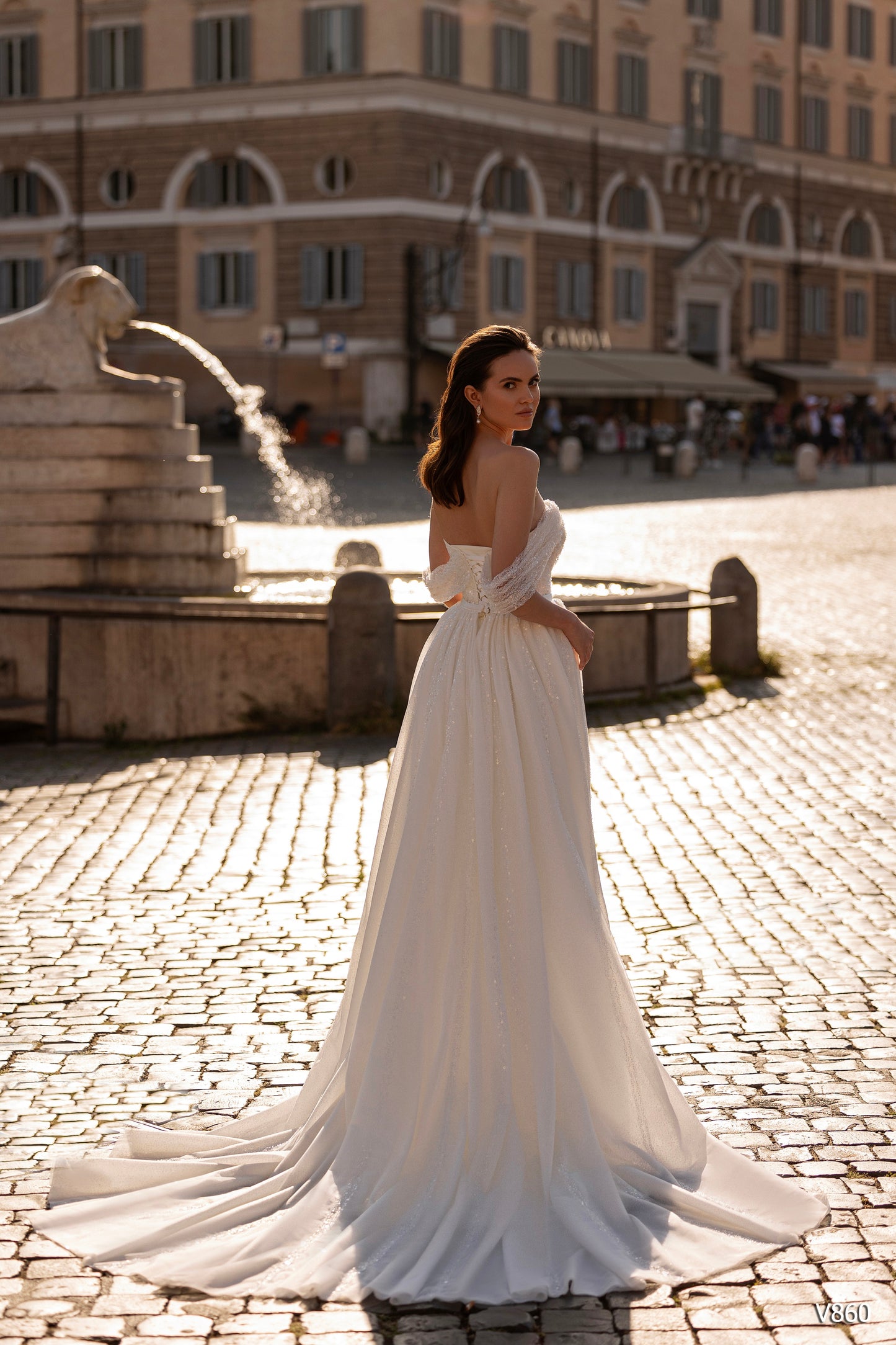 Vestido de novia Roma